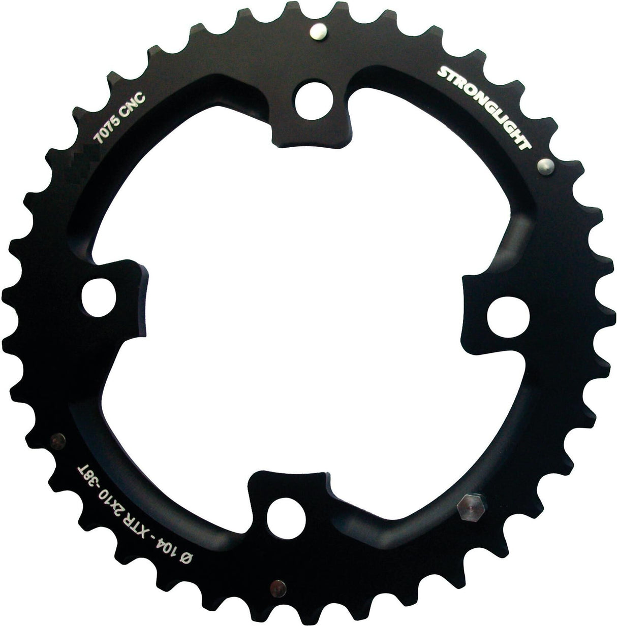 Stronglight MTB chainring HT3 mod. 17 chain ring strongl. ht3 38t outer alu black