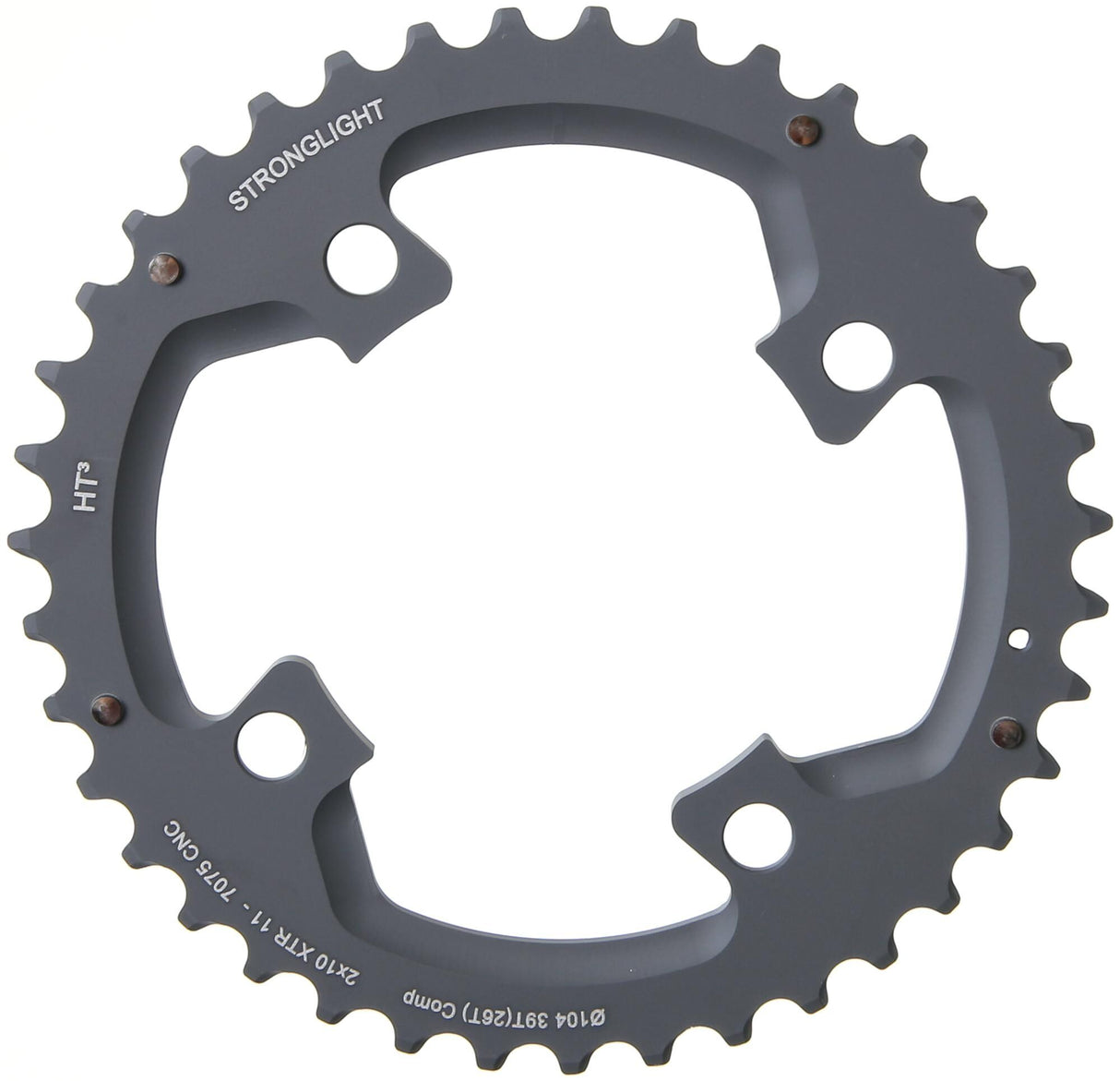 Stronglight MTB chainring HT3 mod. 17 chain ring strongl. ht3 39t outer alu black