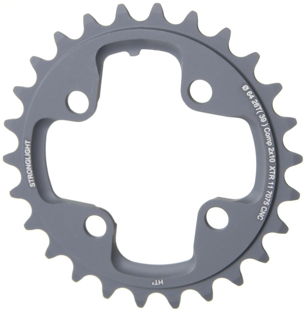 Stronglight MTB chainring HT3 mod. 17 chain ring strongl. ht3 26t inner alu black