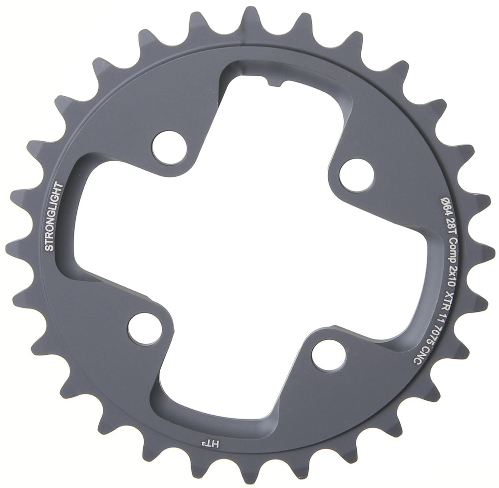 Stronglight MTB chainring HT3 mod. 17 chain ring strongl. ht3 28t inner alu black
