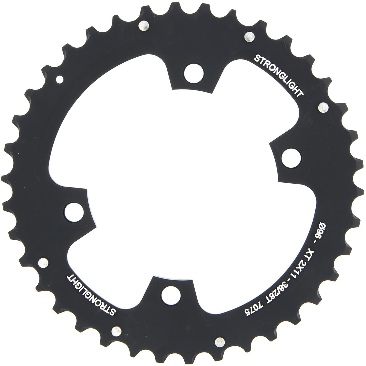 Stronglight MTB chainring HT3 mod. 17 chain ring strongl. ht3 38t,xt fcm8000slx fcm7000