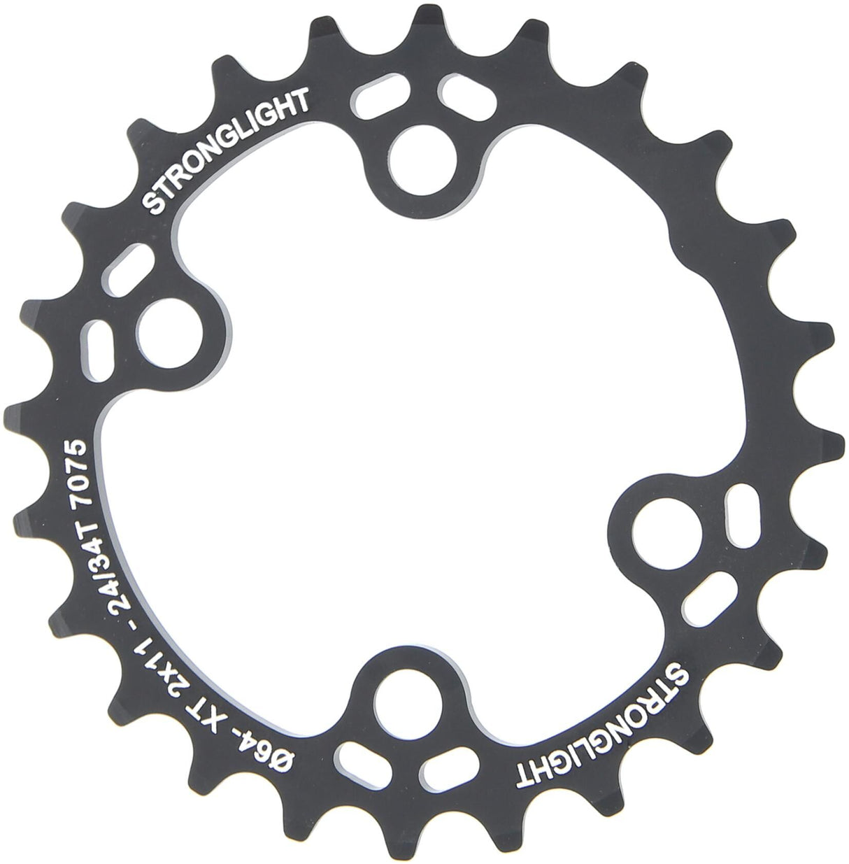 Stronglight MTB chainring HT3 mod. 17 chain ring strongl. ht3 24t,xt fcm8000slx fcm7000