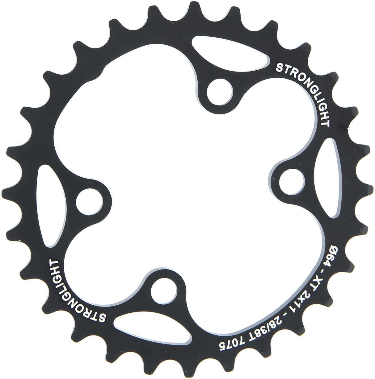 Stronglight MTB chainring HT3 mod. 17 chain ring strongl. ht3 28t,xt fcm8000slx fcm7000