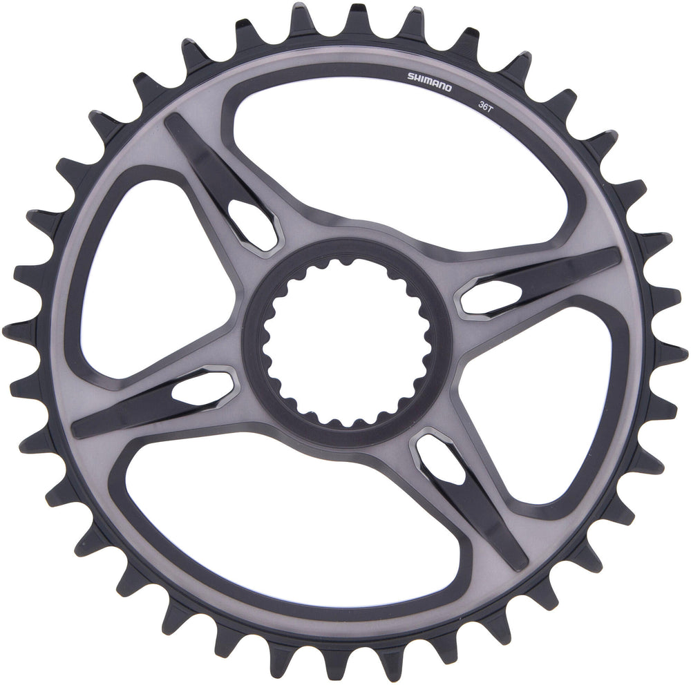 Shimano chainring xtr sm-crm95 mod. 19 chain ring shim. xtr 36t.4-arm,fc-m9100
