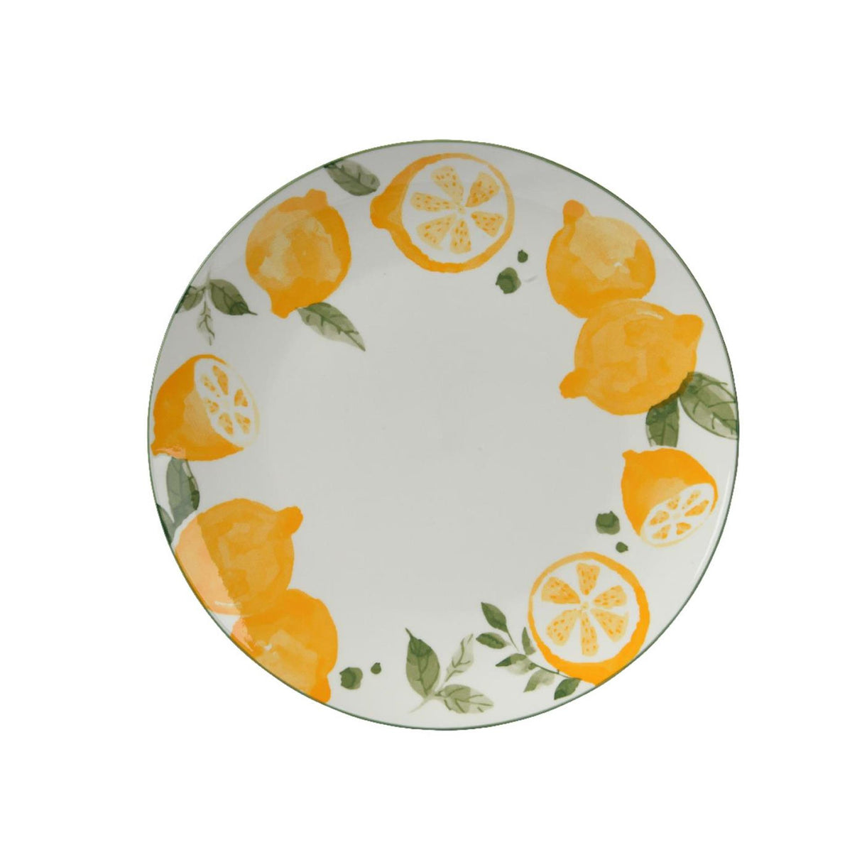 Decoris dinerbord porselein ø26.5cm citroen