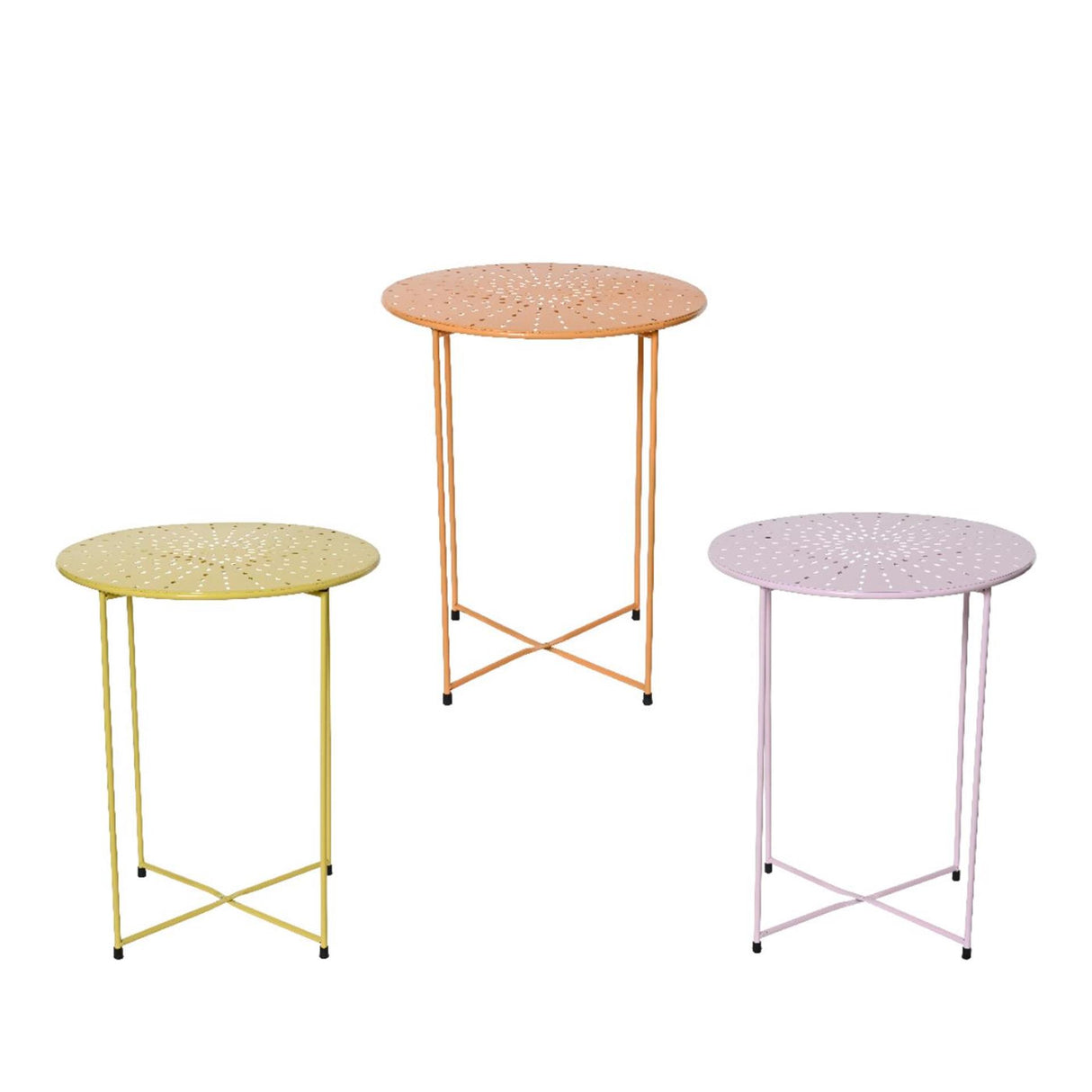 Tavolino Decoris da interno in ferro h48cm