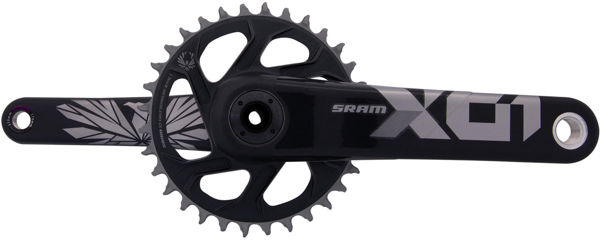 Sram crankset x01 eagle crankset x01 eagle 32t 170mm lunar polar