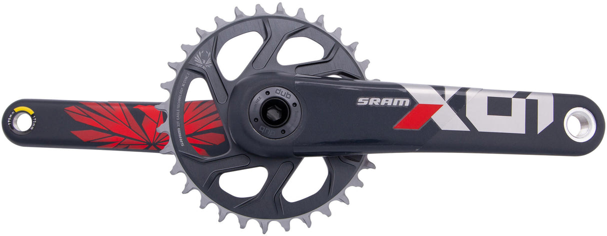 Sram crankset x01 eagle crankset x01 eagle 32t boost 175mm oxy red