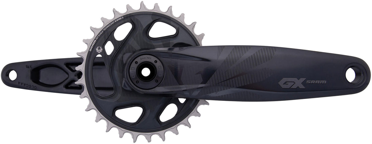 Sram crankset gx eagle crankset gx eagle 30t fatbike 4 175mm
