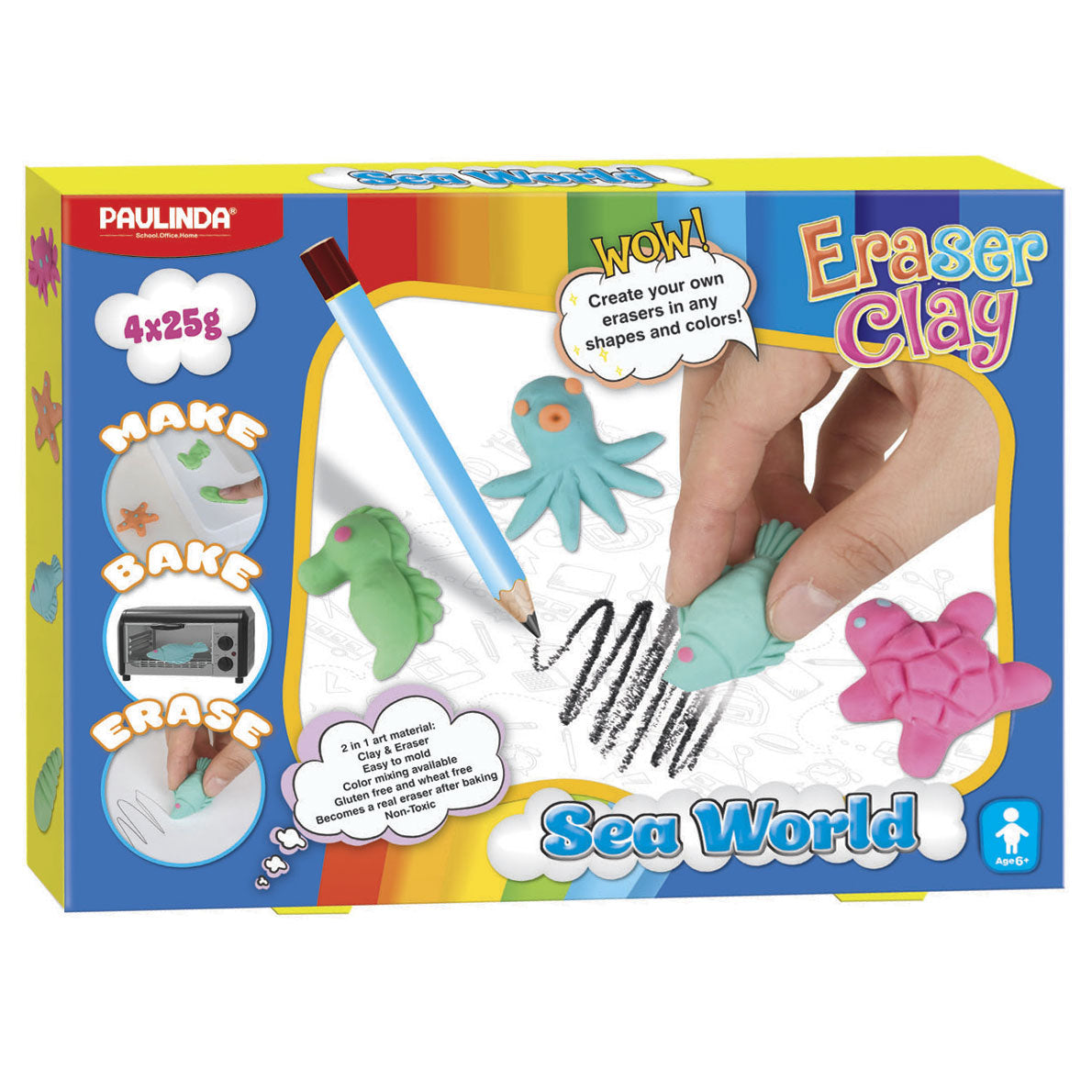 Paulinda Craft Set Erasers Making Underwater World