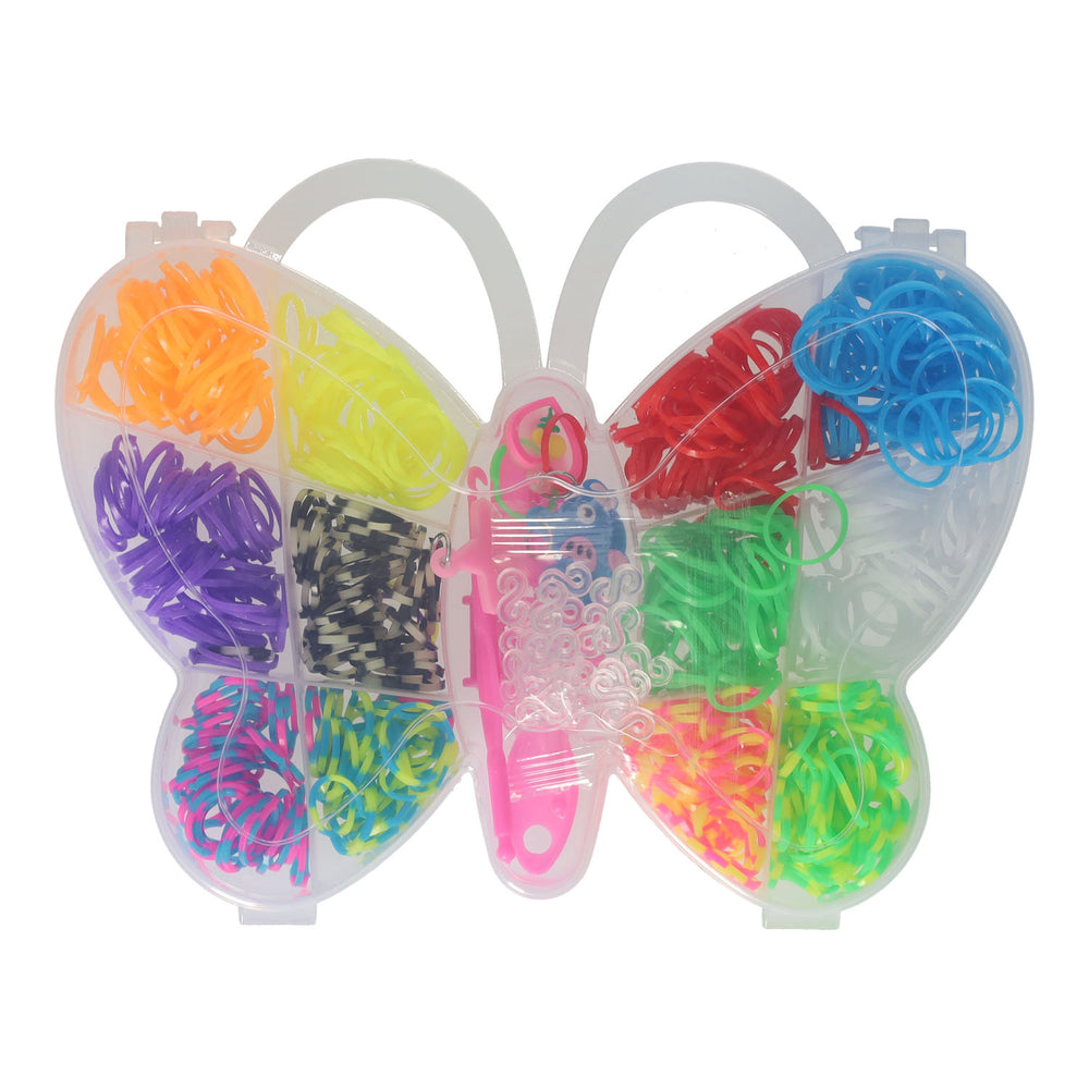 Paulinda cool loom in vlinder opopslagdoos, 600dlg.