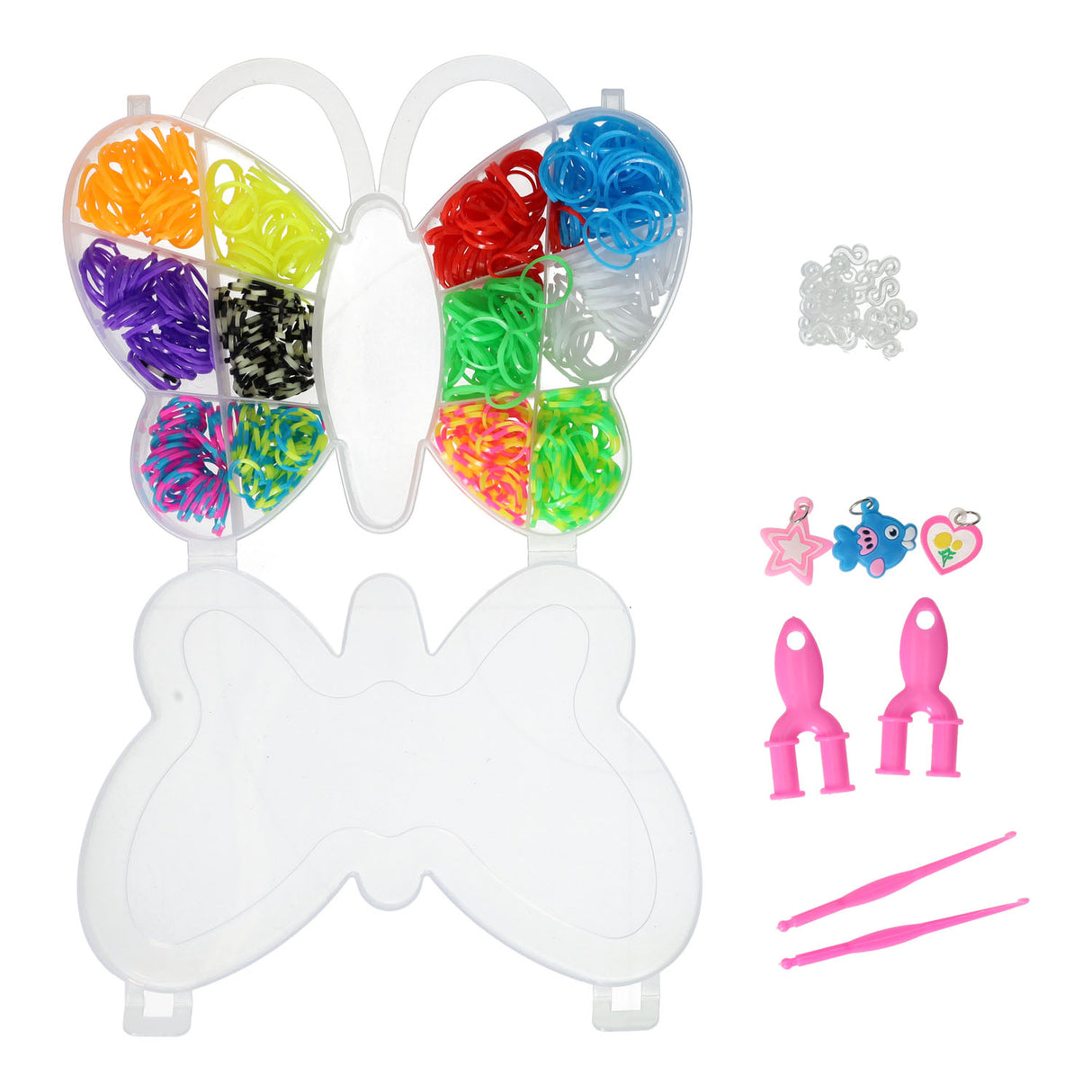 Paullinda cool telar en caja de almacenamiento de mariposas, 600 uds.