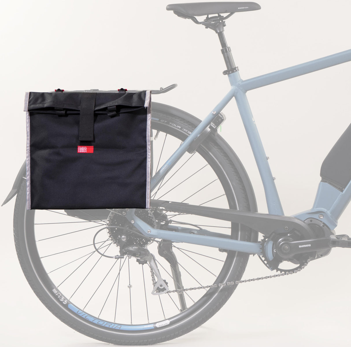 Fahrer shopper bag konsum shop.bag konsum black