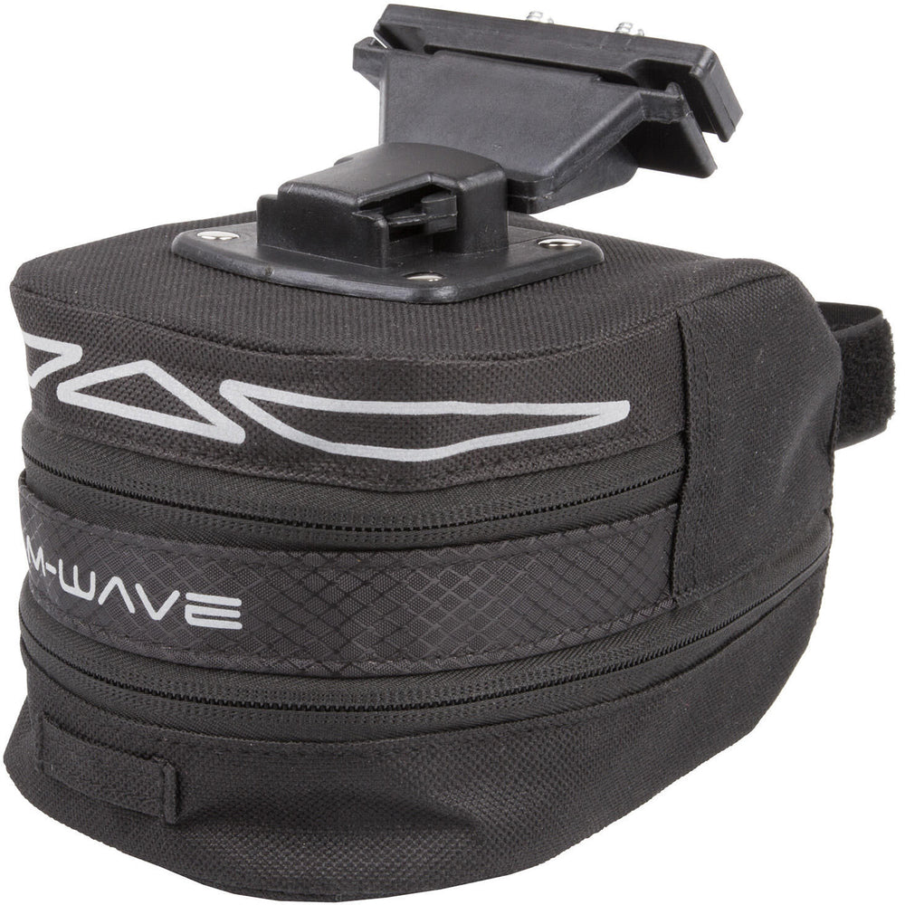 M-Wave-Satteltasche Tilburg M 1 Liter schwarz grau