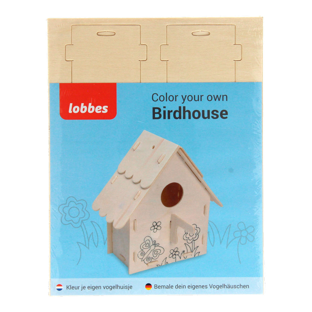 Make your own Wooden Birdhouse, variation B