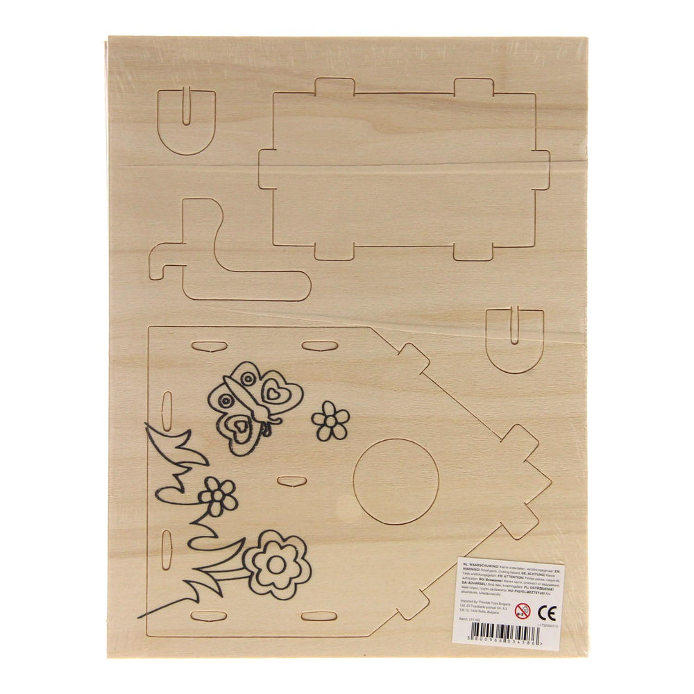Make your own Wooden Birdhouse, variation B