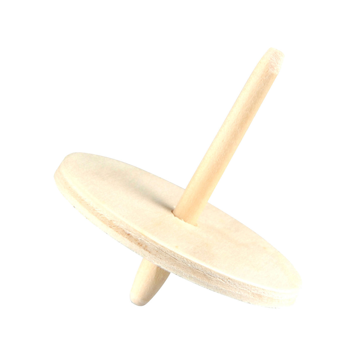 Lobbes color your own wooden spinning top