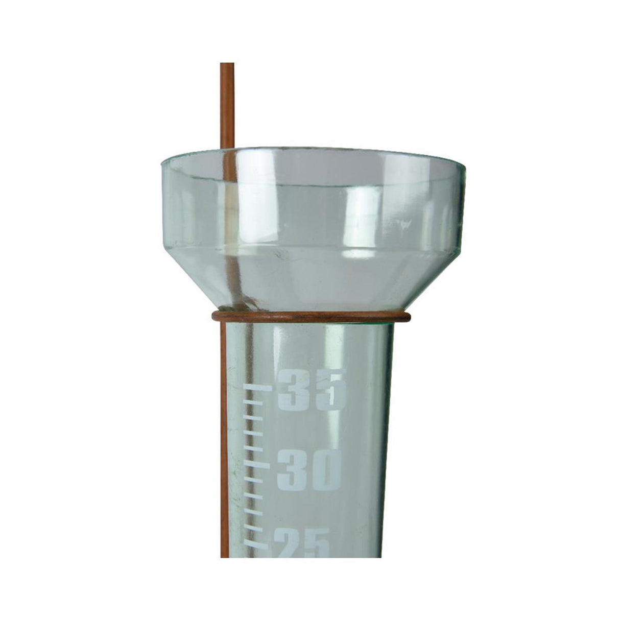 Decoris regenmeter vlinder metaal h83cm