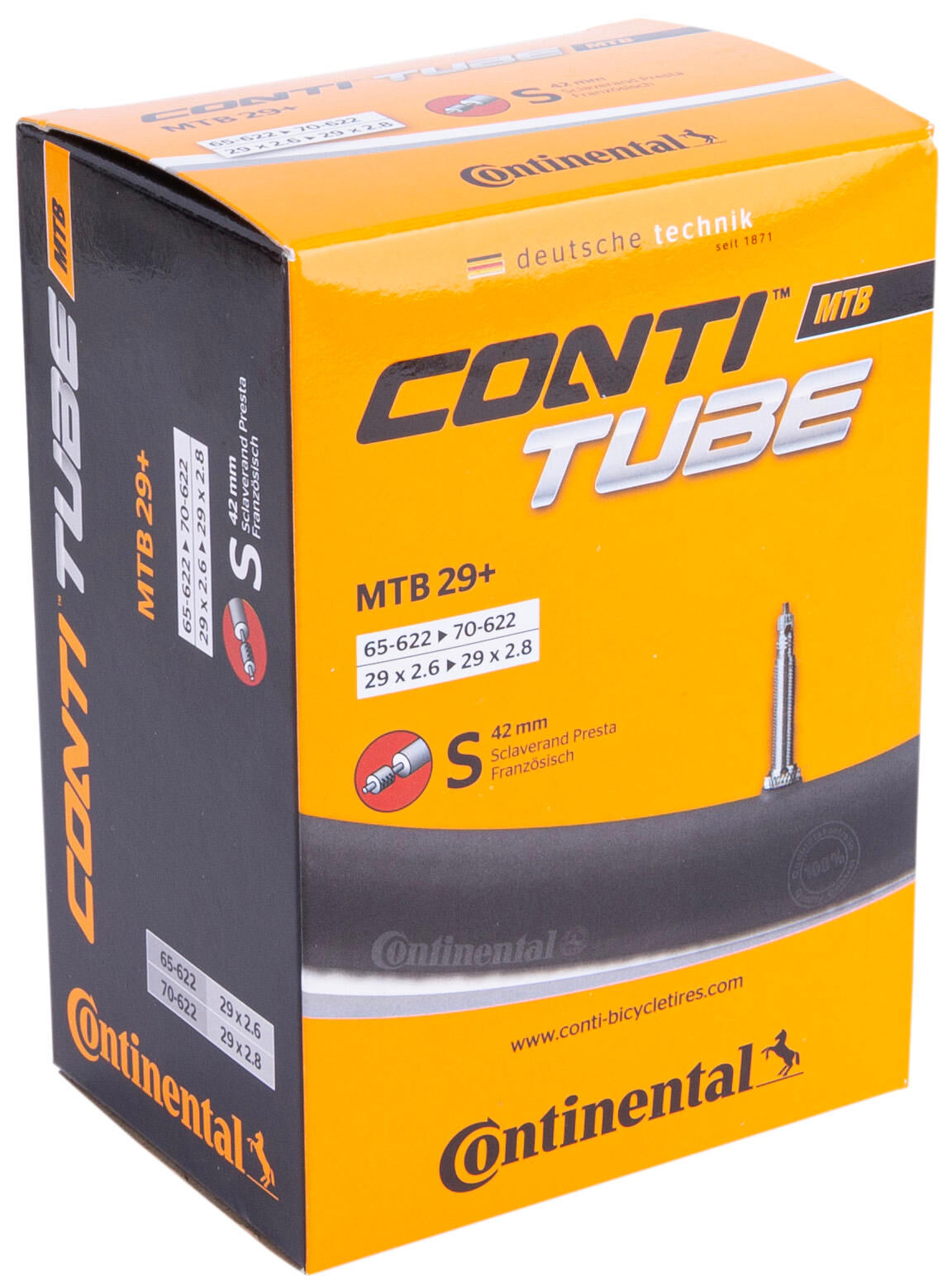 Continental MTB 29 Wide Plus Schlauch