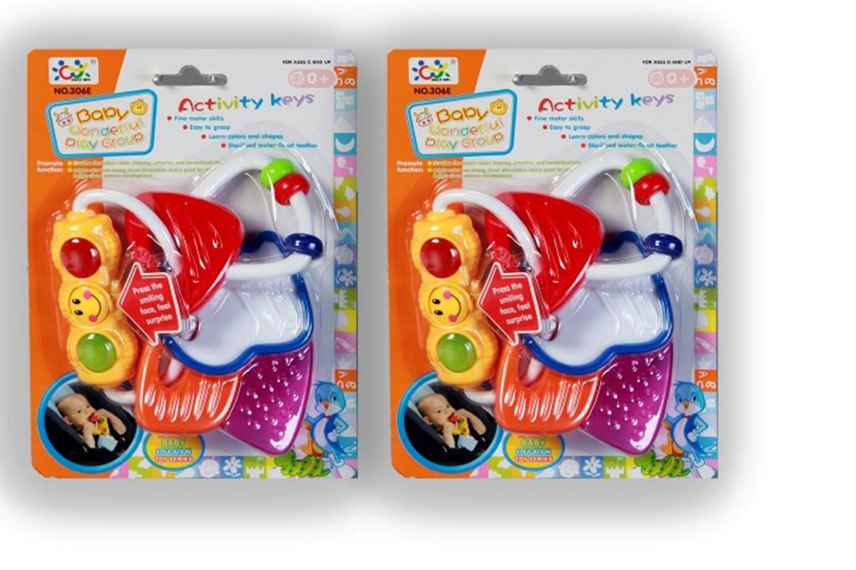 Baby sleutels activity keys met licht