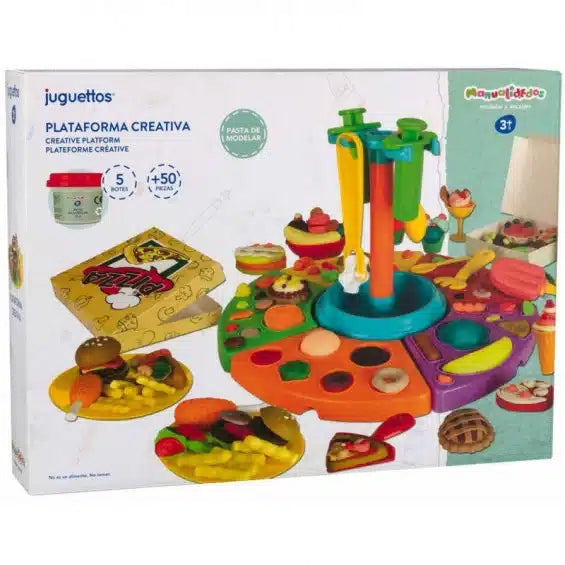 Playgo großer Teigset mit praktischen Formen.