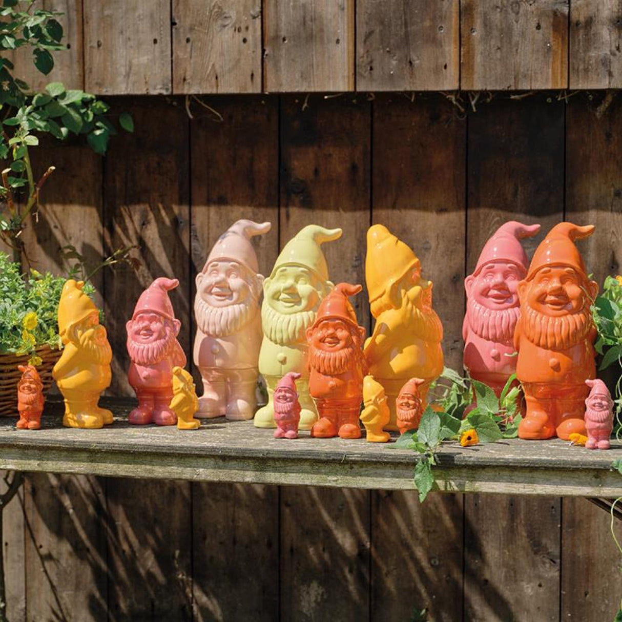 Decoris tuinkabouter keramiek h35cm