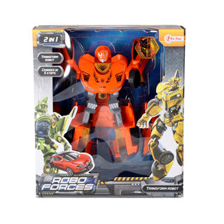 Robot change car 21 cm 4 assorted