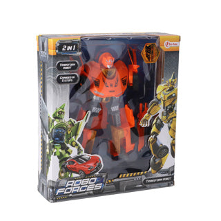 Robot change car 21 cm 4 assorted