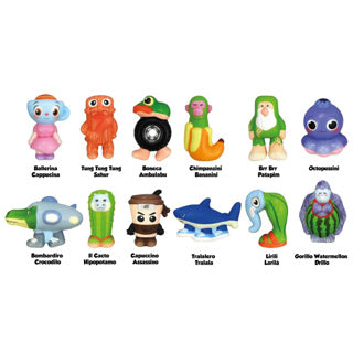 Brainrot stisnjena figura 11 cm squish 12 sortirano | 8 kosov