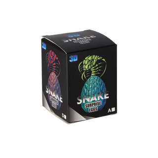 3D surprise egg with snake or dragon assorted