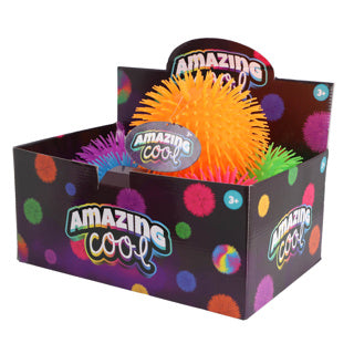 Erstaunlicher cooler Pufferball 20 cm, einfarbig, sortiert | 6 Stück