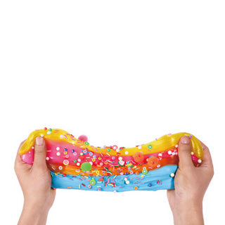 Amazing cool mega slime mix set 6 jars with accessories | 2 pcs