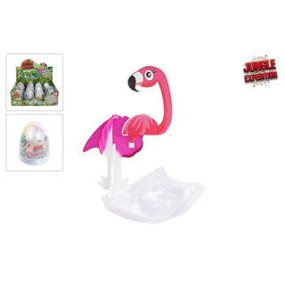 Growing egg bird paradise 8.5 cm 6 asst