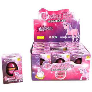 Unicornio de crecimiento de huevo de 6 cm