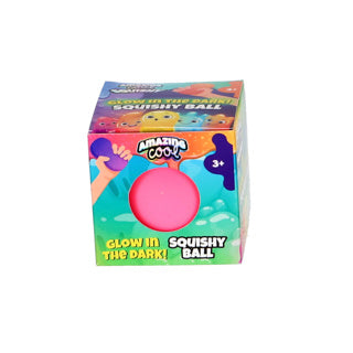 Amazing cool squishy bal glow in the dark assorti kleuren | 48 stuks