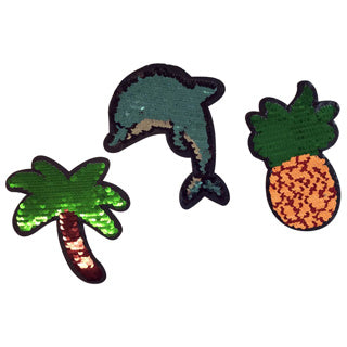 Pegatina lentejuelas grandes