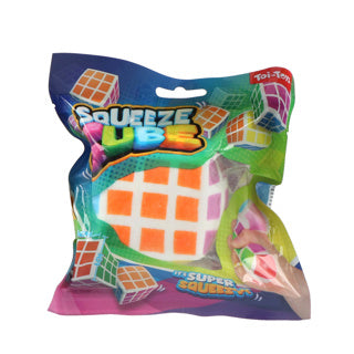 Toi-brinquedos quebra-cabeça mágico cubo espremedor 6 cm | 6 peças