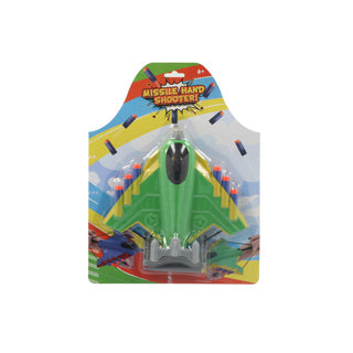 Alert launch plane with foam darts 3 assorted