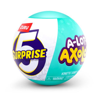 5 surprise axolotl capsule assorted