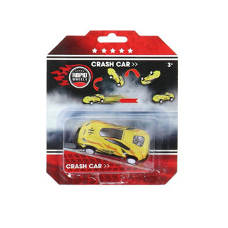 Rapid wheels crash car with friction and 360º spin and somersault assorted
