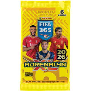 Adrenalyn xl fifa365 25 26 booster | 50 stuks