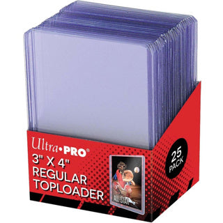 Top loaders 3x4 clear regular c40 (40 pieces)