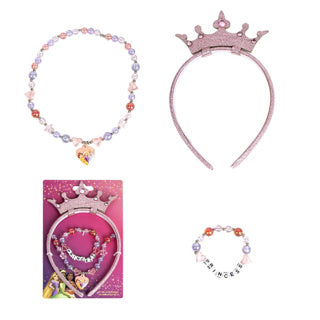 Disney Princess Headband Jewelry Set