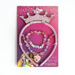 Disney Princess Headband Jewelry Set
