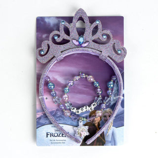 Frozen headband jewelry set