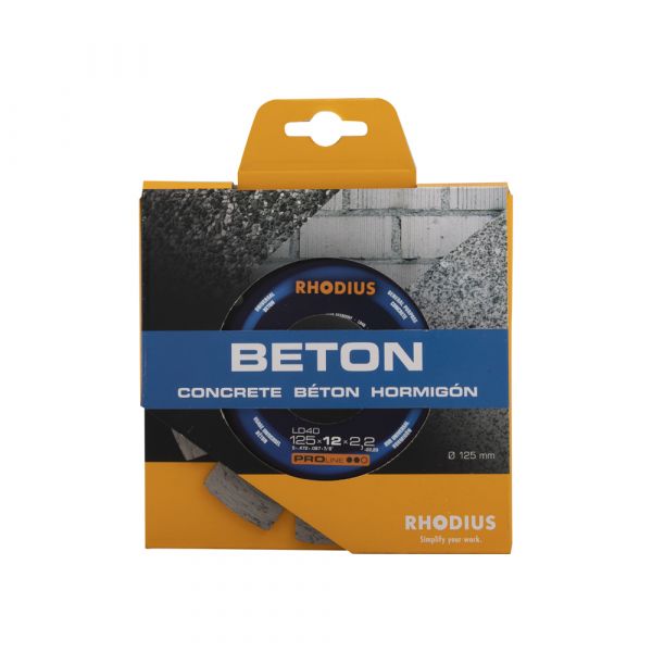 Diamond cutting disc proline 125x12