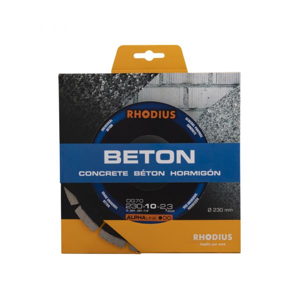 Diamond cutting disc Alphaline 230x10