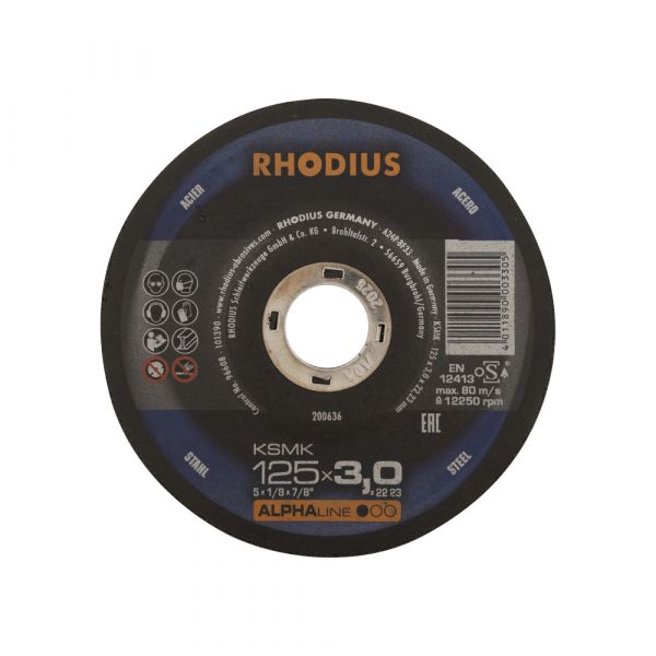 Cutting disc 125x3 metal