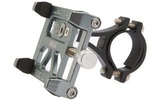 Uchwyt telefonu Mirage G20 aluminium - szary