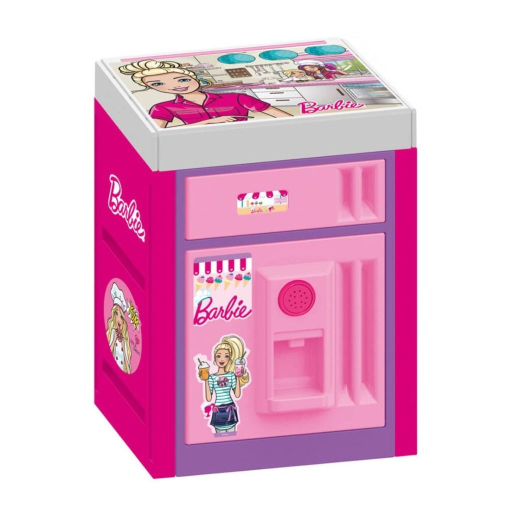 Dolu Barbie Fridge + Sound Rose Purple